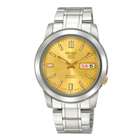Đồng Hồ Nam Dây Thép SEIKO Automatic SNKK13K1 | Kính Hardlex
