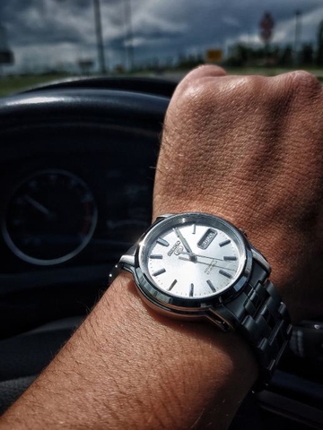 Đồng Hồ Nam Dây Thép SEIKO Automatic SNKK65K1 | Kính Hardlex
