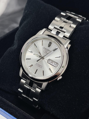 Đồng Hồ Nam Dây Thép SEIKO Automatic SNKK65K1 | Kính Hardlex