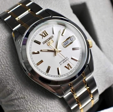 Đồng Hồ Nam Dây Thép SEIKO Automatic SNKL57K1 | Kính Hardlex