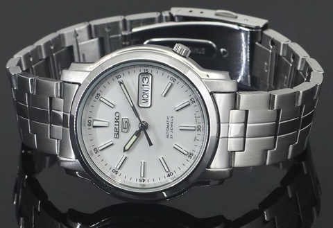 Đồng Hồ Nam Dây Thép SEIKO Automatic SNKL75K1 | Kính Hardlex