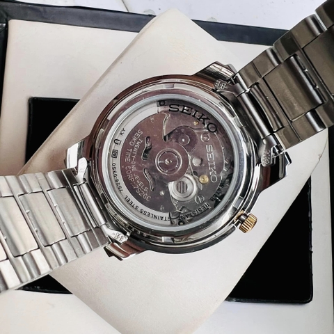 Đồng Hồ Nam Dây Thép SEIKO Automatic SNKL81K1 | Kính Hardlex