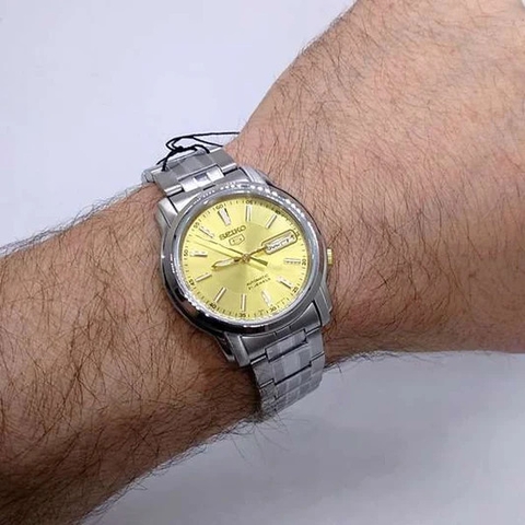 Đồng Hồ Nam Dây Thép SEIKO Automatic SNKL81K1 | Kính Hardlex