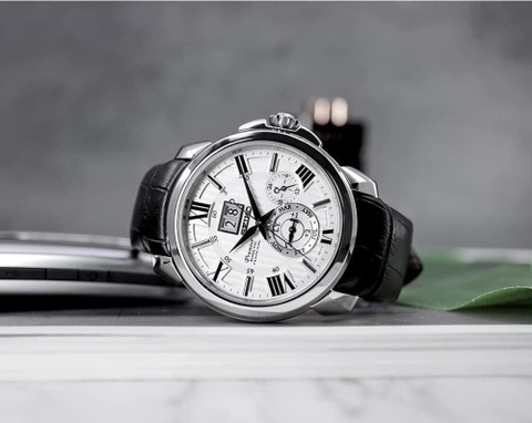 Đồng Hồ Nam Dây Da SEIKO Kinetic SNP143P1 | Kính Sapphire | Vừa Pin – Vừa Tự Động