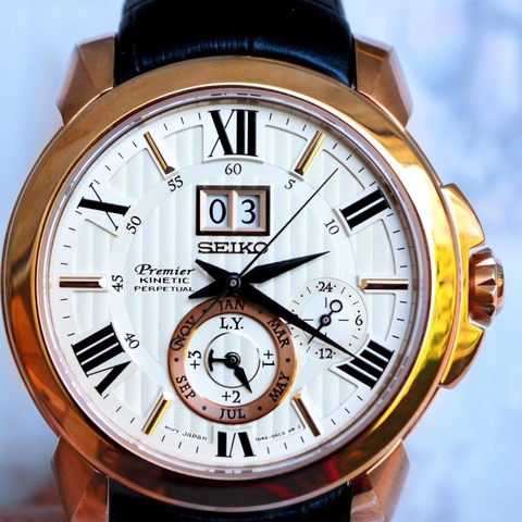 Đồng Hồ Nam Dây Da SEIKO Automatic SNP150P1 | Kính Sapphire