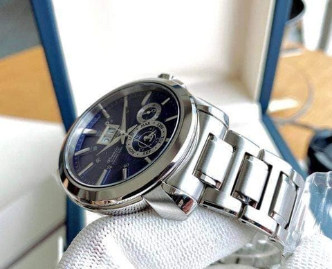 Đồng Hồ Nam Dây Thép SEIKO Kinetic SNP161P1 | Kính Sapphire | Vừa Pin – Vừa Tự Động