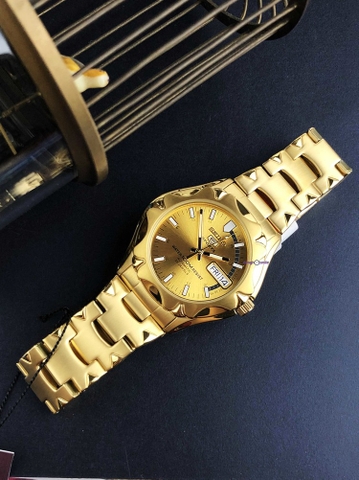 Đồng Hồ Nam Dây Thép SEIKO Automatic SNZ450J1 | Kính Hardlex