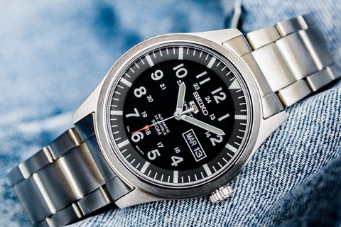 Đồng Hồ Nam Dây Thép SEIKO Automatic SNZG13K1 | Kính Hardlex