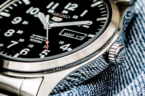 Đồng Hồ Nam Dây Thép SEIKO Automatic SNZG13K1 | Kính Hardlex