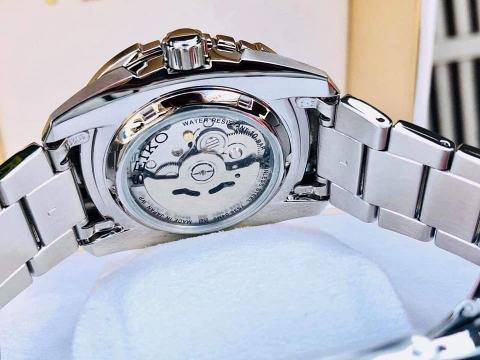 Đồng Hồ Nam Dây Thép SEIKO Automatic SNZJ03J1 | Kính Hardlex