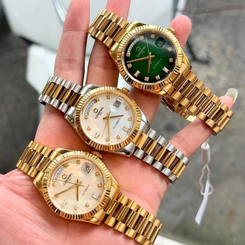 Đồng hồ nam Dây Thép Carnival 8239G-VV-DK Automatic - Kính Sapphire - Size 38mm - Chống nước 50m