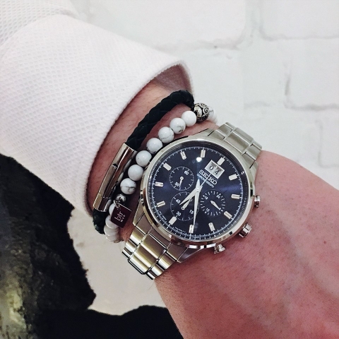 Đồng Hồ Nam Dây Thép SEIKO QUARTZ SPC081P1 | Kính Hardlex