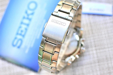 Đồng Hồ Nam Dây Thép SEIKO QUARTZ SPC109P1 | Kính Hardlex
