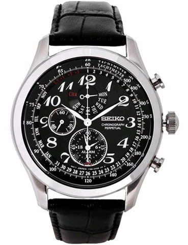 Đồng Hồ Nam Dây Da SEIKO QUARTZ SPC133P1 | Kính Hardlex