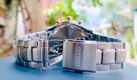 Đồng Hồ Nam Dây Thép SEIKO QUARTZ SPC151P1 | Kính Hardlex