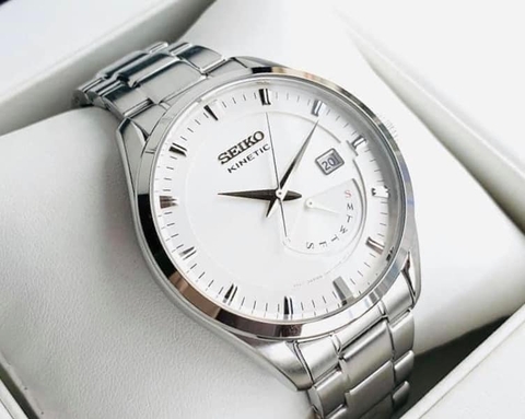 Đồng Hồ Nam Dây Thép SEIKO Kinetic SRN043P1