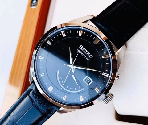 Đồng Hồ Nam Dây Da SEIKO AUTOMATIC SRN045P2 | Kính Hardlex