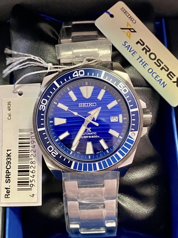 Đồng Hồ Nam Dây Thép SEIKO AUTOMATIC SRPC93K1 | Kính Hardlex