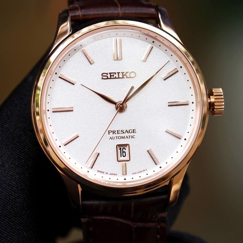 Đồng Hồ Nam Dây Da SEIKO AUTOMATIC SRPD42J1 | Kính SAPPHIRE