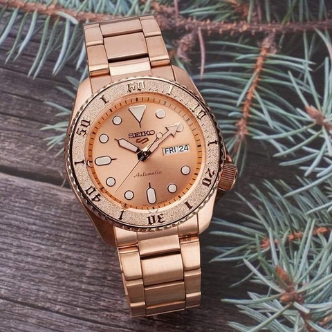 Đồng Hồ Nam Dây Thép SEIKO AUTOMATIC SRPE72K1 | Kính Hardlex