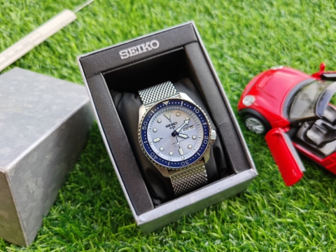 Đồng Hồ Nam Dây Thép SEIKO AUTOMATIC SRPE77K1 | Kính Hardlex