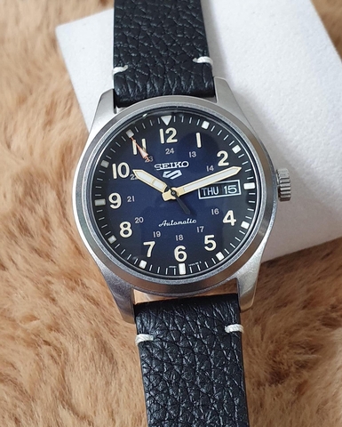 Đồng Hồ Nam Dây Da SEIKO AUTOMATIC SRPG39K1 | Kính Hardlex
