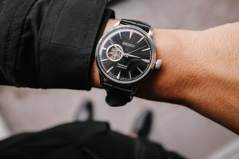 Đồng Hồ Nam Dây Da SEIKO AUTOMATIC SSA359 | Kính Hardlex
