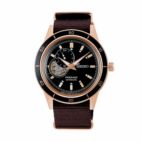 Đồng Hồ Nam Dây Vải SEIKO Automatic  SSA426J1 | Kính Hardlex