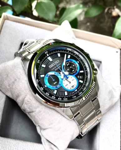 Đồng Hồ Nam Dây Thép SEIKO Quartz SSB243P1 | Kính Hardlex