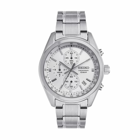 Đồng Hồ Nam Dây Thép SEIKO Quartz SSB375P1 | Kính Hardlex