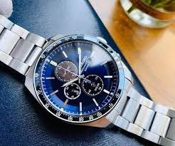 Đồng Hồ Nam Dây Thép SEIKO Quartz SSC719P1 | Kính Hardlex