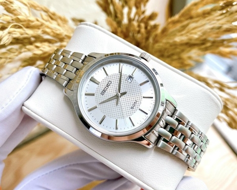 Đồng Hồ Nữ Dây Thép SEIKO Quartz SUR653P1 | Kính Hardlex