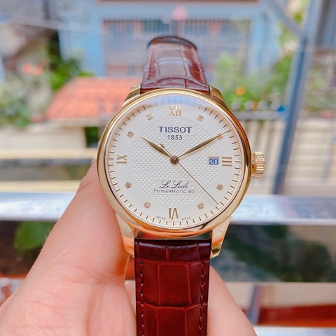 Đồng Hồ Nam Dây Da Tissot Le Locle Powermatic 80 T006.407.36.266.00
