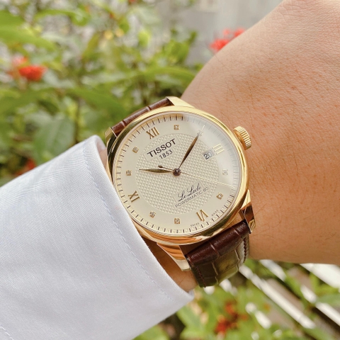 Đồng Hồ Nam Dây Da Tissot Le Locle Powermatic 80 T006.407.36.266.00