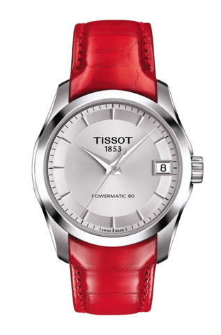 Đồng Hồ Nữ Dây Da Tissot Couturier Powermatic 80 Lady T035.207.16.031.01