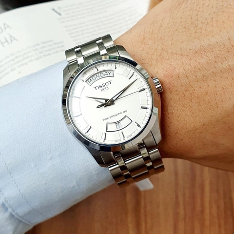 Đồng Hồ Nam Dây Thép Tissot Couturier Automatic T035.407.11.031.00
