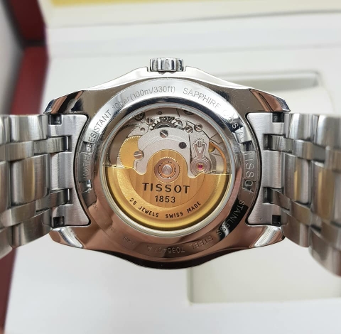 Đồng Hồ Nam Dây Thép Tissot Couturier Automatic T035.407.11.031.00