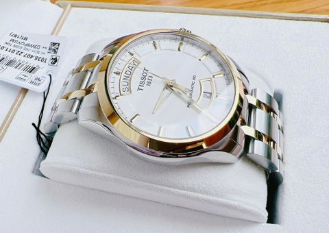 Đồng Hồ Nam Dây Thép Tissot Couturier Powermatic 80 T035.407.22.011.01