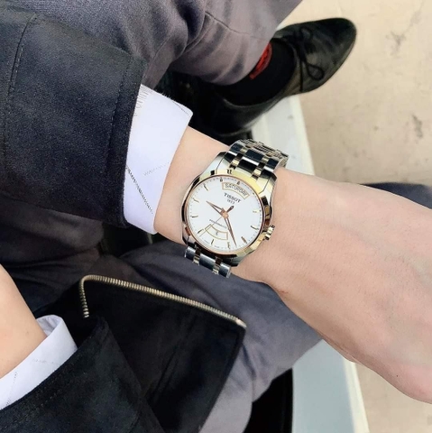 Đồng Hồ Nam Dây Thép Tissot Couturier Powermatic 80 T035.407.22.011.01