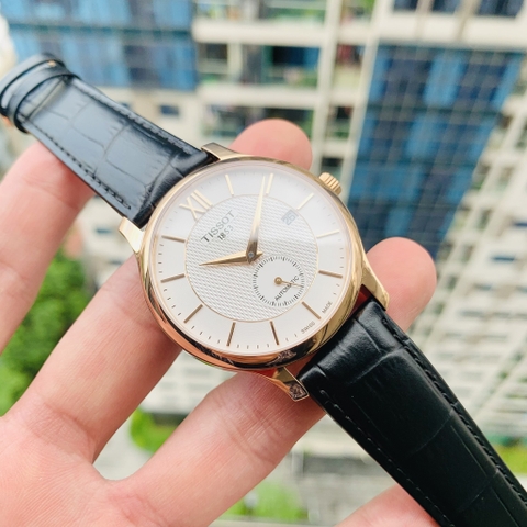Đồng Hồ Nam Dây Da Tissot Tradition Automatic Small Second T063.428.36.038.00