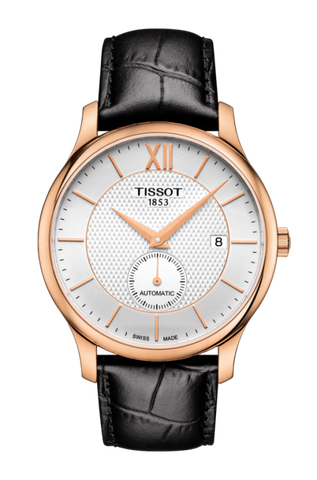 Đồng Hồ Nam Dây Da Tissot Tradition Automatic Small Second T063.428.36.038.00