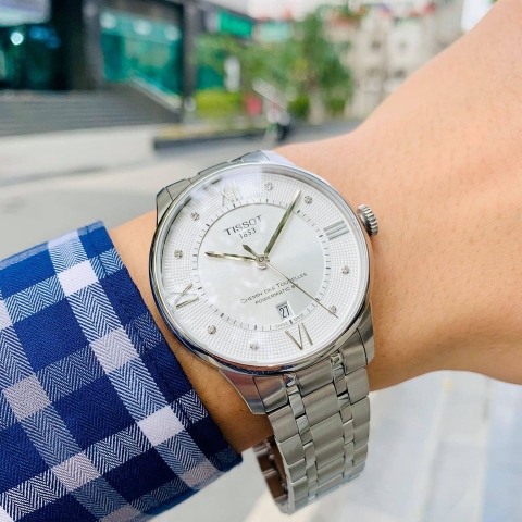 Đồng Hồ Nam Dây Thép Tissot Chemin Des Tourelles Powermatic 80 T099.407.11.033.00