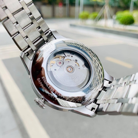 Đồng Hồ Nam Dây Thép Tissot Chemin Des Tourelles Powermatic 80 T099.407.11.033.00