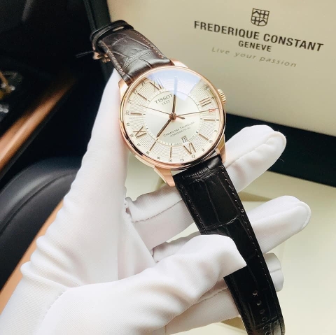 Đồng Hồ Nam Dây Da Tissot Chemin Des Tourelles Powermatic 80 GMT T099.429.36.038.00