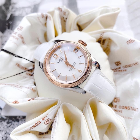 Đồng Hồ Nữ Dây Da Tissot Ballade Powermatic 80 Cosc Lady T108.208.26.117.00