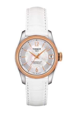 Đồng Hồ Nữ Dây Da Tissot Ballade Powermatic 80 Cosc Lady T108.208.26.117.00