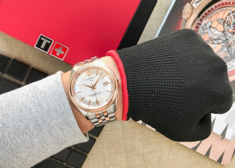 Đồng Hồ Nam Dây Thép Tissot Ballade Powermatic 80 Cosc T108.408.22.037.01