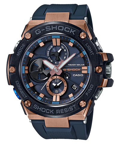 G-SHOCK G-STEEL GST-B100G-2A BLUETOOTH | NĂNG LƯỢNG MẶT TRỜI