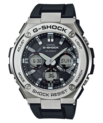 G-SHOCK GST-S110-1A G-STEEL - Năng lượng mặt trời | GST-S110-1ADR