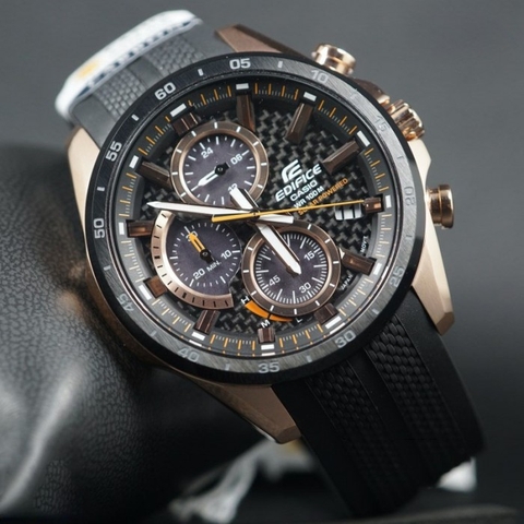 EDIFICE EQS-900PB-1A | DÂY NHỰA - NĂNG LƯỢNG MẶT TRỜI | EQS-900PB-1AVUDF